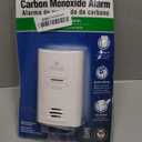 Kidde Carbon Monoxide Detector, Plug In Wall with AA Battery Backup, Test-Hush Button