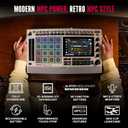 Akai Professional MPC Live III Retro - Standalone Portable Music Production Center with MPCe Pads, Sequencer, Touchscreen, Mic, Stereo Monitors, Audio Interface, Wi-Fi, Bluetooth, Battery, Touchstrip