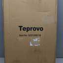 Teprovo Folding Hand Truck Dolly Cart,340LB Capacity Portable Aluminum Dolly Cart with Telescoping Handle and 7 Inch Rubber Wheels for Moving,Shopping,Travel,Office Use