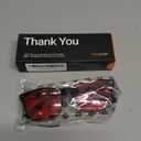 TIJN Sleep Glasses with Blue Green Light Blocking, Red Light Lens for Computer Gaming, Screen Fatigue & UV Protection