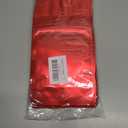 100 Pack Stand up Bags, Resealable Bags, Smell Proof Bags for Sealing Storage, Scratch Resistant Hand Storage Bags. (Red, 5.57.9 inch)