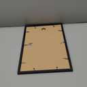 12x16 inch Picture Frames, Compatible With 30x40 cm Without Mat, for Arts or Photos or Posters, Black Frame with Acrylic Protection and Hanging Kit, Pack of 1