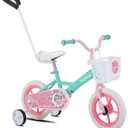 JOYSTAR Voyager 10" Kids Bike for Boys & Girls Ages 1-3 Green