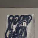 Cat8 Ethernet Cable 15 ft 5 Pack, High Speed 40Gbps 2000MHz, Braided, Blue, Compatible with Router, Modem, Laptop, PC, Gaming