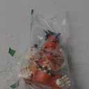 Hodao Halloween Pumpkin Decorations with Light Handmade Pumpkin Ornaments for Halloween Decor Fall Thanksgiving Tabletop Decorations Indoor Outdoor Porch Decor, Orange