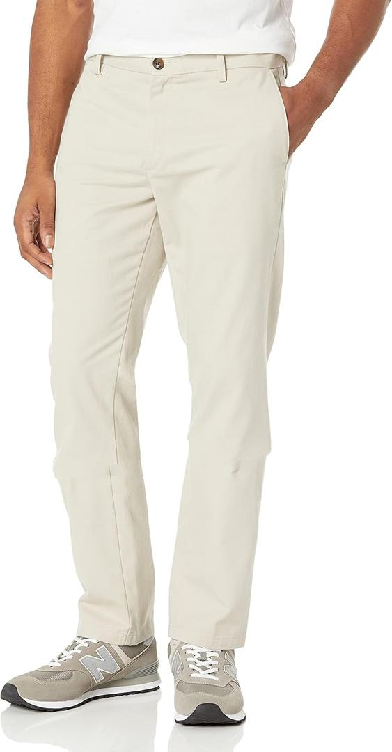 Amazon Essentials Men's Slim-Fit Wrinkle-Resistant Flat-Front Chino Pant, Size 33W x 29L