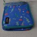 PackIt Freezable Classic Lunch Box, Sea Shark, Built with ECOFREEZE Technology, Collapsible, Reusable, Zip Closure With Zip Front Pocket and Buckle Handle, Designed for Fresh Lunch On the Go