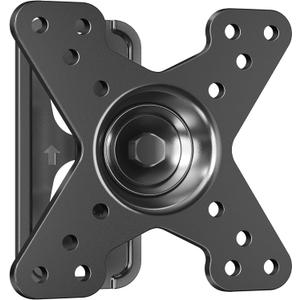 Mounting Dream Monitor Wall Mount TV Bracket for Most 10-26 inch TVs and Monitors, Small TV Mount VESA Wall Mount with Swivel Tilt Rotation, Monitor Mount up to VESA 100x100mm and 33LBS