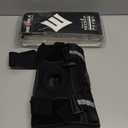 NEENCA Professional Knee Brace for Knee Pain, Hinged Knee Support with Patented X-Strap Fixing System, Medical for Pain Relief, Arthritis, Meniscus Tear, ACL, PCL, MCL, Runner, Sport -FSA/HSA Eligible (Large, Black - Single)