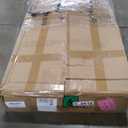 Children's Table and Chair Set Suitable for Boys and Girls Age 2-12 Height Adjustable Table top Can be Painted with 6 Seats Suitable for Family Learning Daily use (Sky blueBlue)