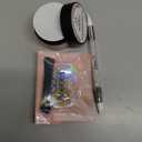 Beetles 3D Gel Nail Art Kit-Crystal Orb 3D Nail Art Clear 1 oz 5 in 1 Non-Sticky Hand Sculpting Building for Beginner DIY Salon at Home,Clear Solid Builder Nail Gel, UV & LED Lamp Cured Needed