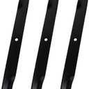 105-7711-03 High Lift Blade Set Compatible with Toro Z-Master Series Z500, Z557, Z500-D, Z580-D with 72" Turbo Force Deck (3 Pack)