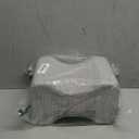 5 STARS UNITED Knee Pillow for Side Sleepers - Hip Pain Relief - Cooling Cover - Memory Foam Leg Cushion for Side Sleeping - Between Legs Pillow for Sciatica & Lower Back Pain, Arctic Gray (Standard)