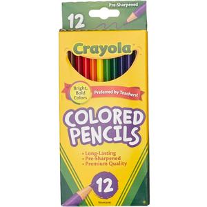 3 x Crayola 68-4012 Colored Pencils, 12-Count, Pack of 2, Colors may vary