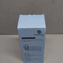 Sinnsally Kitchen Sponge Holder,Sink Caddy Organizer with Brush Holder,Stainless Steel Sink Box Dish Scrubber Holder with Self Drain Tray,Soap Dispenser Storage Accessories for Kitchen Counter(Black)