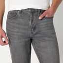 Amazon Essentials Men's Low Stretch Straight-Fit Jeans (Gray)