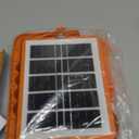 100W LED Solar Work Light, 466 LED 10000LM Magnetic Worklight with 5 Modes, 12000mAh Battary Rechargeable, IP66 Waterproof Portable Solar Outdoor Working Light for Emergency, Repair, Camping