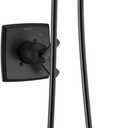 Delta Faucet Ashlyn 17 Series Dual-Handle Delta Shower Trim Kit with In2ition 2-in-1 Shower Head with Handheld Spray, Matte Black Shower Fixture, Matte Black T17264-BL-I (Valve Not Included)