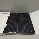 POWOXI 50W Solar Battery Charger: 12V Solar Car Battery Trickle Maintainer - with MPPT Controller Parameter Adjustable - for RV Boat Marine Motorcycle Trailer Truck Tractor - Solar Panel Kit