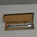 2 Pack Soft Close Toy Box Hinges for Heavy Curved, Round, Arched and Flat Lids - HBL' 150N Gas Strut Spring Safety Hinges to Slow Down and Slow Close, Also Works for Flat Lids.