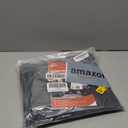 Kipiea Patio Egg Chair Covers Waterproof, Upgraded 500D Outdoor Hanging Egg Chair Covers with Waterproof Zipper, Single Seat Swing Chair Cover, Windproof, Anti-UV, No Tears ( Up to 45" W x 75"H )