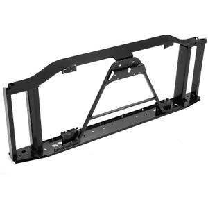 Radiator Support Radiator Mounts Compatible with 2003-2007 GMC Yukon Sierra Chevy Suburban Silverado Avalanche 2500 3500 Replacement for GM1225259 25815982 Steel Electrophoresis Black