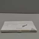 UMIRRO Absorbent Coasters for Drinks, Cool Silicone Cup Coaster with Felt Insert for Modern Coffee Table Decor, Small Unique Birthday Gift Ideas for Men Dad Him Women Mom Her, 4", Black, Set of 4