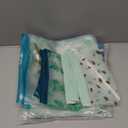 10 Pack Dishwasher Safe Reusable PEVA Food Storage Bags, Leak proof Reusable Freezer Bags for Food Storage Home Organization Traval & Make-up BPA FREE for Food Storage Home BPA FREE for Salad Fruit