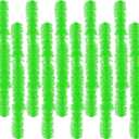 10 pcs Feather Boas 5ft Artificial Fluffy Boas Colorful Feather Boas Set for Women Costume Halloween Wedding Christmas (Green)