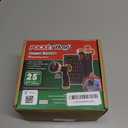 Pocket Hose 25 FT Copper Bullet Expandable Garden Hose w/10 Pattern Thumb Spray Nozzle AS SEEN ON TV 650psi 3/4 in Patented Lead-Free Ultra-Lightweight Solid Copper Anodized Aluminum