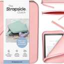 Strapsicle Silicone Clutch for Kindle & E-Readers  Multi-Purpose Bag for Phone, Wallet & Keys  Fits 6.87 Paperwhite 2024, 6 Kindles, Kobos, Nook  Anti-Dust Coating - Blush