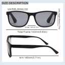 Blue Light Blocking Reading Glasses Men Large Wide Oversized Square Computer Readers Glasses for Big Head/Large Face
