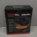 Mueller Heart 5 Waffle Maker, Waffle Iron, Adjustable Browning Control & Nonstick, Cool Touch Handle, Easy to Clean, Small Kitchen Appliances