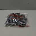 rabbitgoo Dog Harness No Pull with 2 Leash Clips, Adjustable Soft Padded, Reflective Oxford No Choke Pet Vest with Easy Control Handle for Medium Sized Dogs, Black, M