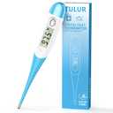 Thermometer for Adults and Kids with 8 Seconds Fast Accurate Reading, Acctrate & Safe-Baby Thermometer for Oral, Rectal or Under Arm Use, Large LCD Display with Fever Alarm