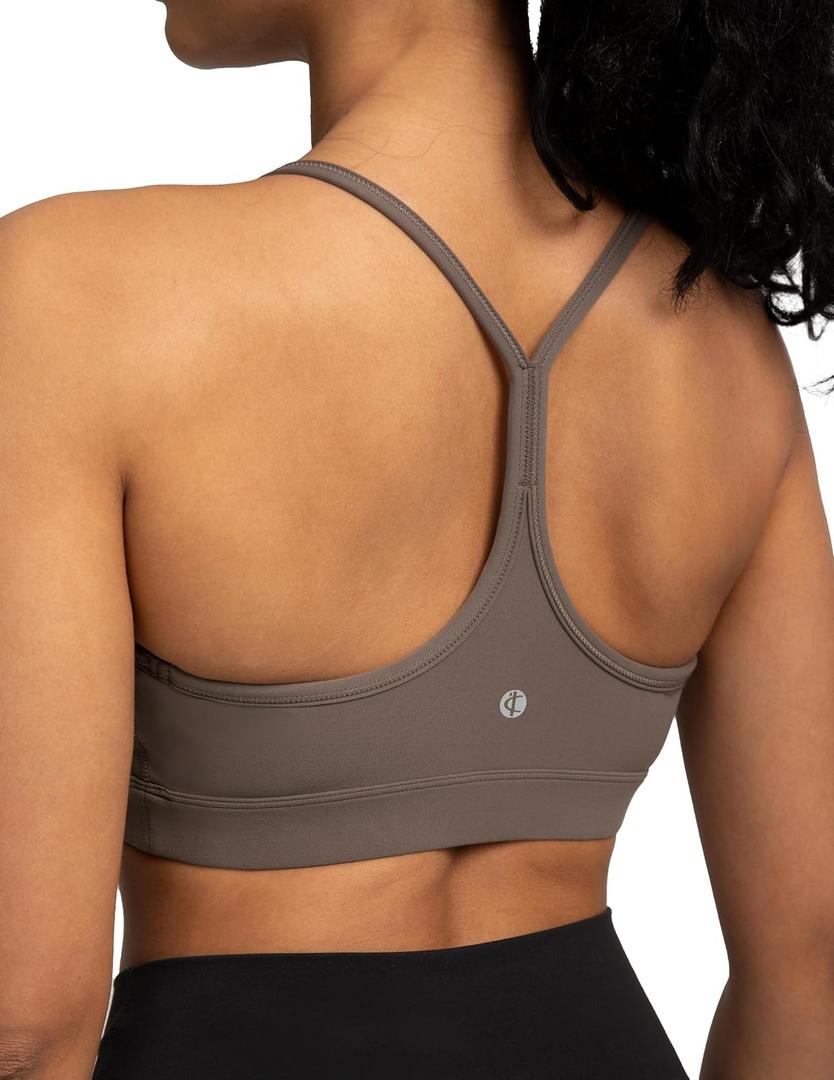 Colorfulkoala Women's Dreamlux Y‑Back Low‑Impact Padded Sports Bra (XXL)