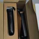 Philips Norelco Body Groomer 7000 Series, Men's Whole Body Groomer, Contour-Following 2D Flexing Head, Triple Protect Shave System & Intimate Body Hair Trimmer, 100% Showerproof, BG7480/50 (Black)