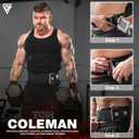 RDX Weight Lifting Belt - AUTO LOCK 4 Premium Adjustable Gym Belt for Olympic Cross Training - Support for Men Women Functional Fitness Workout - WOD Powerlifting Bodybuilding Weightlifting Deadlift (XL, Black)