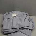 HIG Dusty Blue Linen-Like Pinch Pleated Shower Curtain, 72 Inch Wide, Fabric Bathroom Curtain with Memory Shape, Modern Neutral Solid Color, Machine Washable Privacy Cloth Curtain for All Season Use