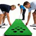 Golf Putting Mat for Indoor & Outdoor Practice, 11 x 1.64 feet