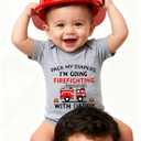 Loveternal Neutral Baby Girls Boys Cotton Romper Cute Saying Newborn Clothes 0-12 Months (6-9 Months)