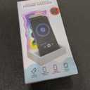 Wireless Induction Speaker 5-in-1 Bluetooth Speaker with Phone Holder, Surround Sound, 3500mAh, 8 RGB Ambient Lights, 360° Adjustable Stand, Holder for iPhone/Android/iPad Gifts for Men Women (White)