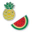 Creativity for Kids Window Art Fun Fruits - Paint and Decorate 2 Suncatchers, Create Your Own Window Art for Kids 2 Pack