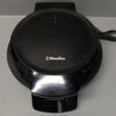 Mueller Heart 5 Waffle Maker, Waffle Iron, Adjustable Browning Control & Nonstick, Cool Touch Handle, Easy to Clean, Small Kitchen Appliances