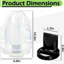 Replacement Dirty Tank 2037144 with Bottom Seal, Compatible with Bissell Little Green Portable Carpet Cleaner 1400 3353 3369, Leakproof Water Collection Tank for Home, Office & Pet Owners