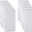 Gerber Unisex Baby Boys Girls Birdseye Prefold Cloth Diapers Multipack White Premiun 3-Ply 10 Pack