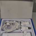 Dog Clippers Grooming Kit Hair Clipper-Low Noise Paw Trimmer- Rechargeable - Cordless Quiet Nail Grinder Shaver for Cats and Other Pets (Silver)