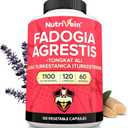 Nutrivein Premium Fadogia Agrestis and Tongkat Ali Supplement with Turkesterone - 1100 mg - 120 Caps - Synergistic Blend for Performance, Strength, & Recovery for Men & Women of All Ages