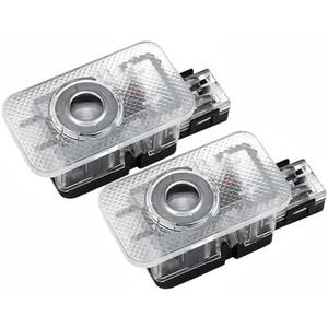 2-Pack Car LED Logo Projector Door Courtesy Shadow Light Compatible with XC90 XC60 XC40 S90 S60 V90 V60 No Fade 4K-HD Car Courtesy Step Welcome Lights