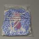 Avidlove Sexy Lingerie for Women Cosplay Lingerie Set Contrast Lace Maid Costume Set(5pack) (Blue Plaid) Size XL